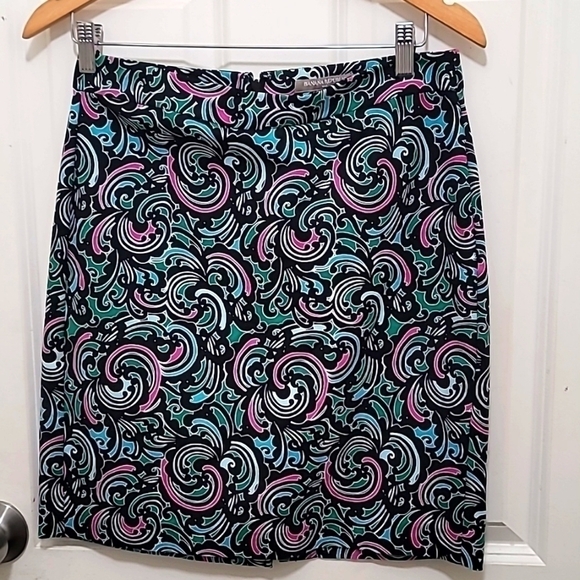 BANANA REPUBLIC WOMEN'S PENCIL SKIRT  MULTICOLOR SIZE 6 - Picture 1 of 5